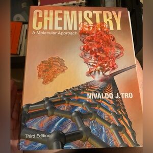 Chemistry Textbook by Nivaldo J. Tro - Orange, Black, Red